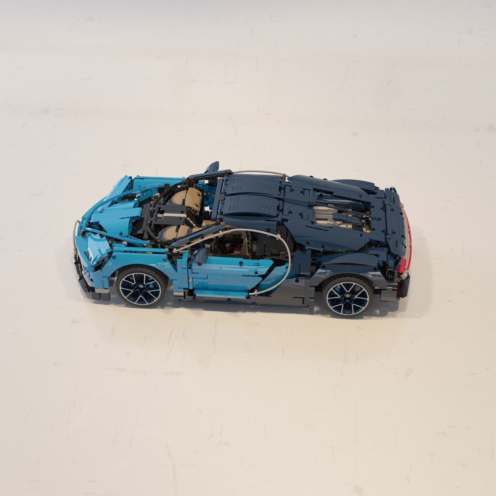 Bugatti Chiron - LEGO Technic 42083 3D model_4
