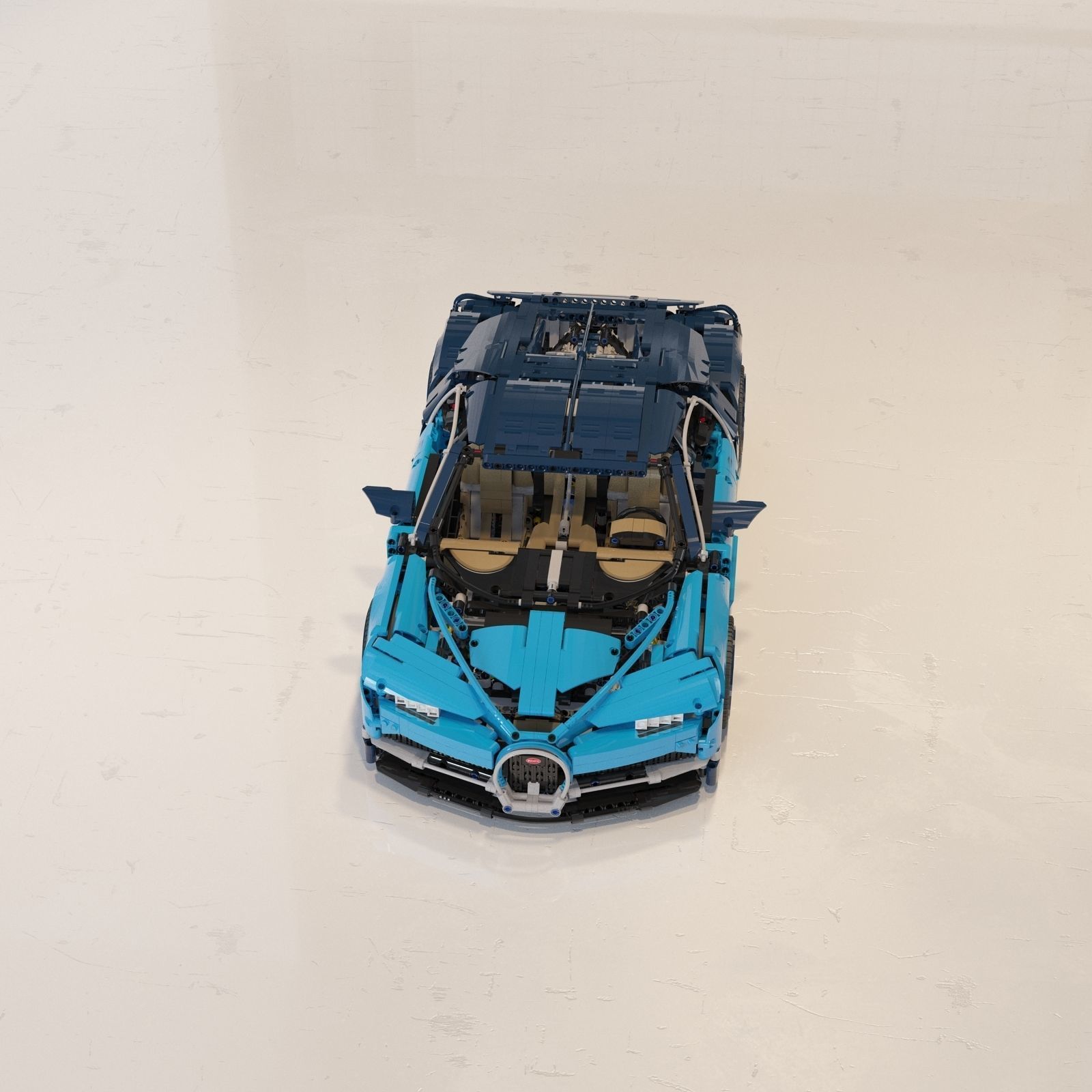 Bugatti Chiron - LEGO Technic 42083 3D model_14