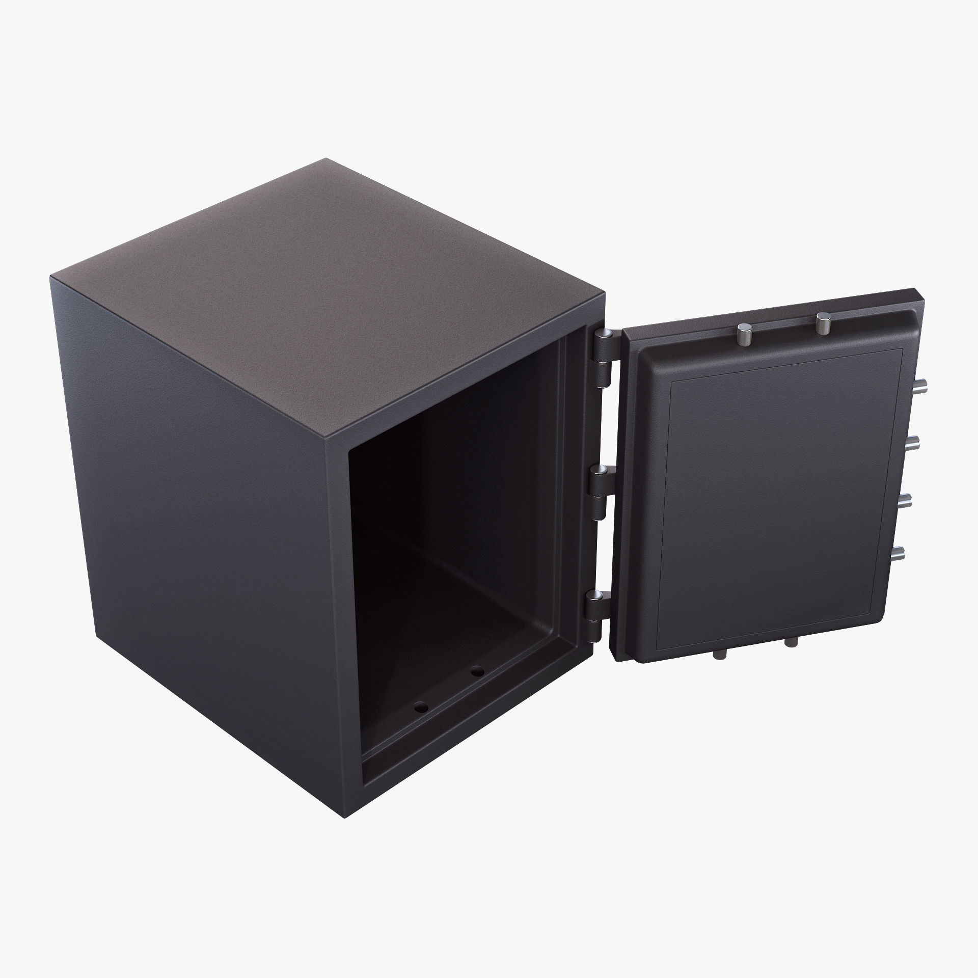 Steel Safe v 1 3D model_7