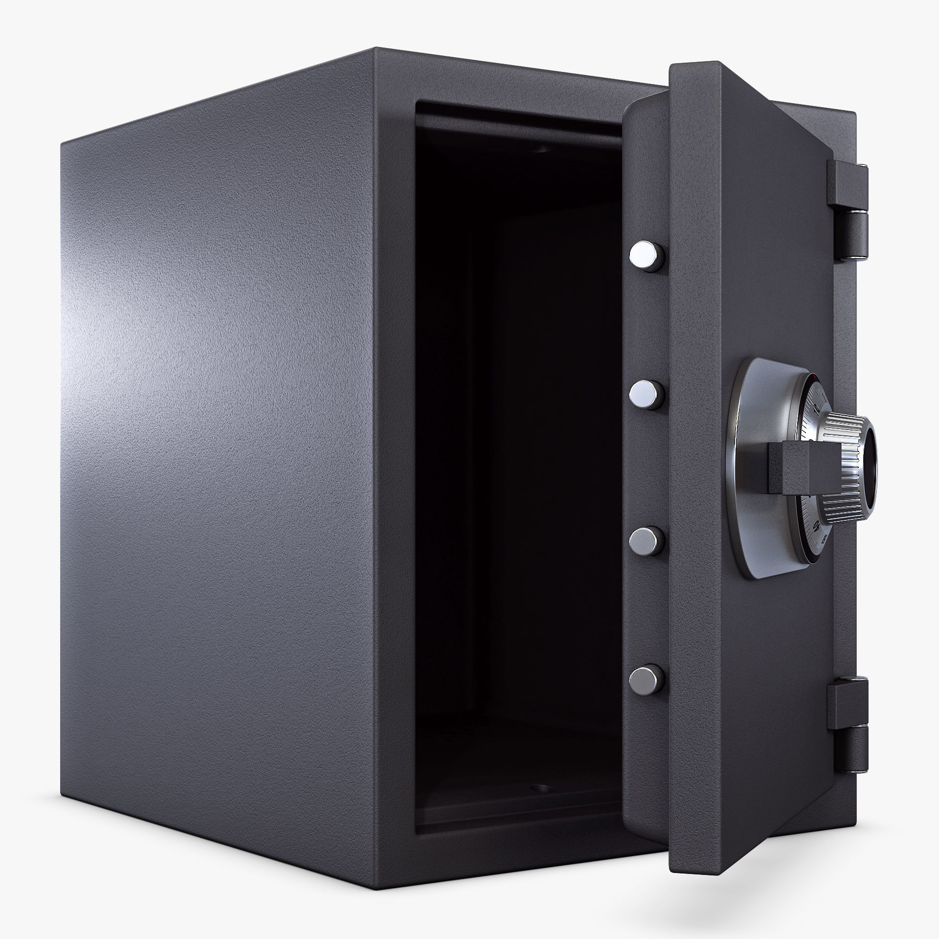 Steel Safe v 1 3D model_1