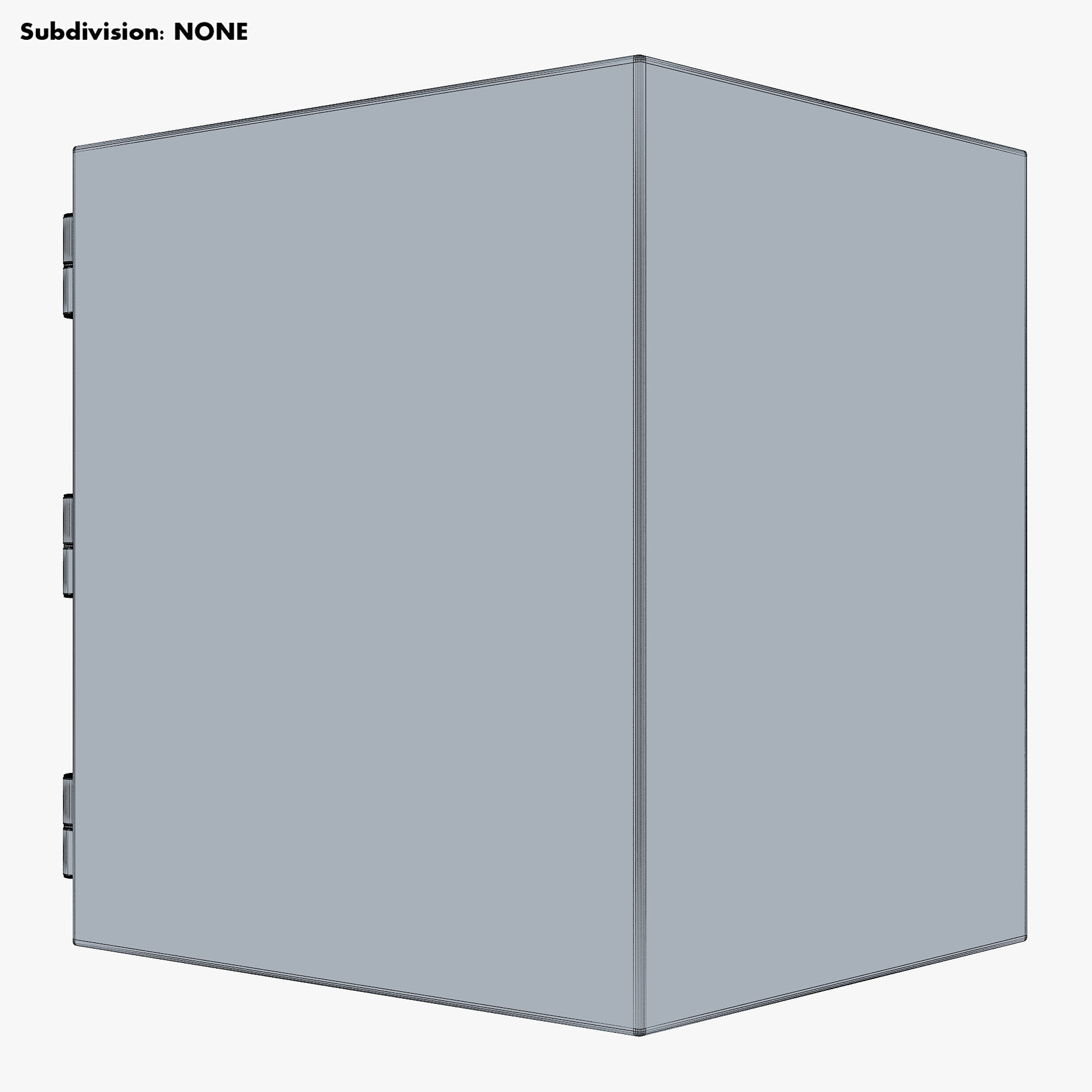 Steel Safe v 1 3D model_14