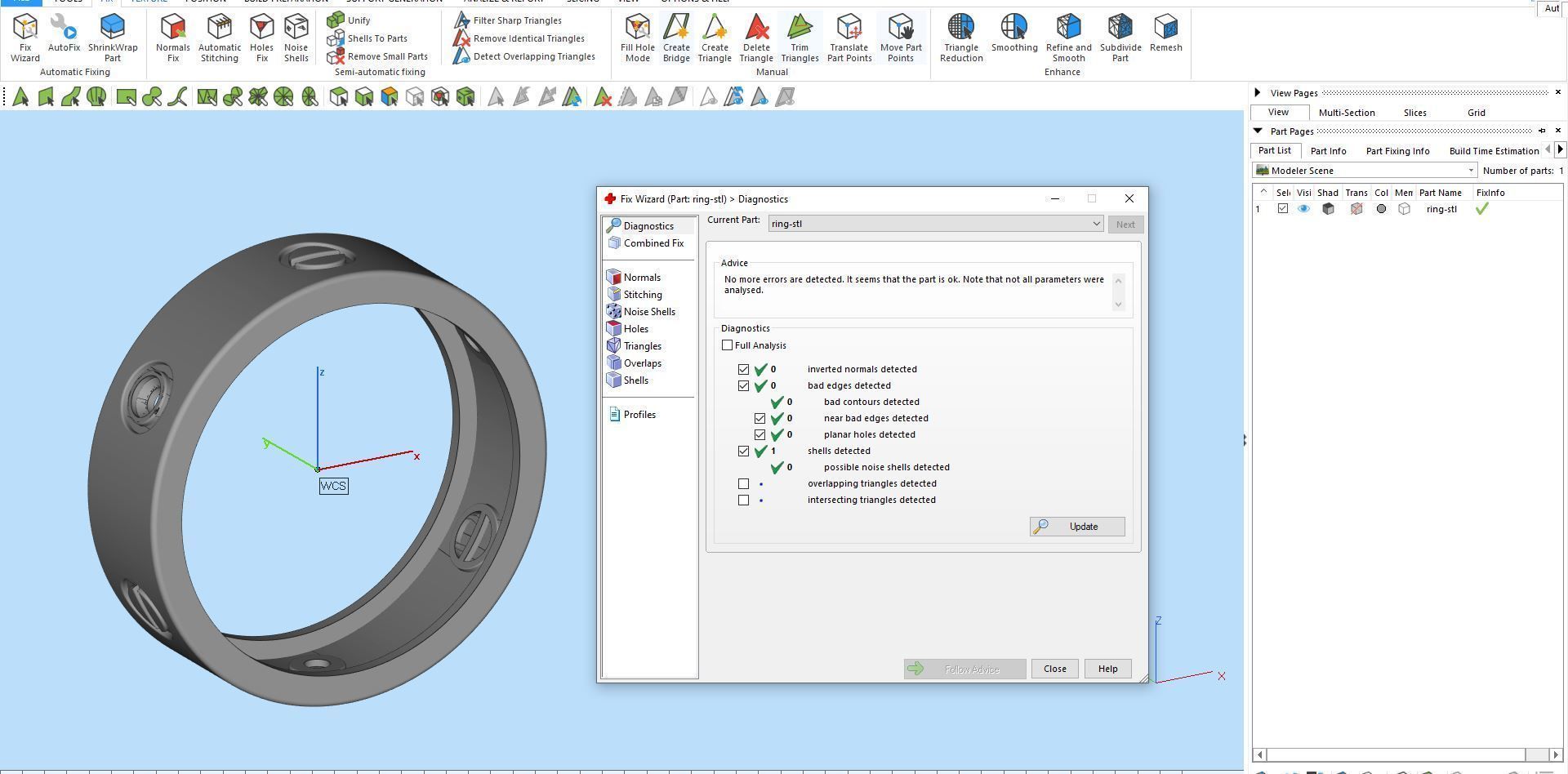 Classic ring diamond 3D print model_10