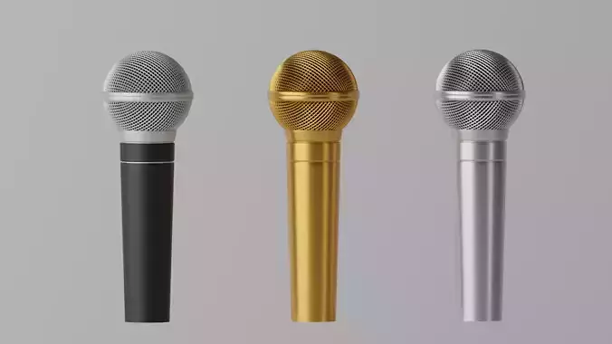 Cartoon Microphone