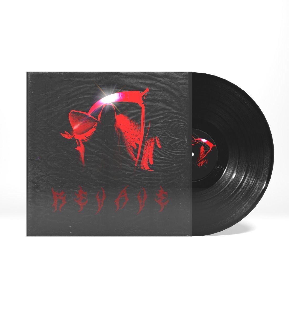 COVER ART mockup Low-poly 3D model_3