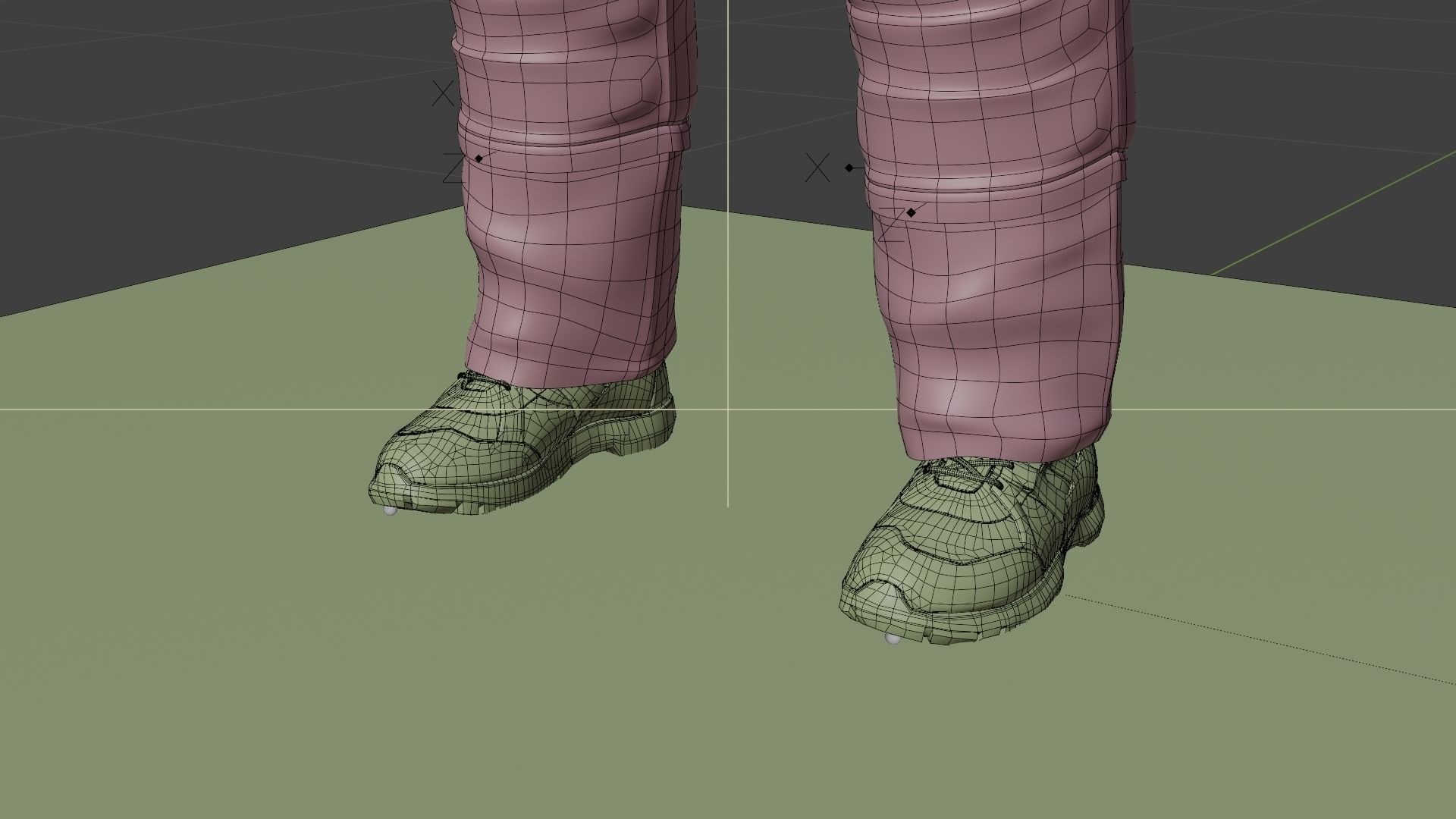 Next Gen XEMU Artemis Spacesuit Color Rigged 3D model_30