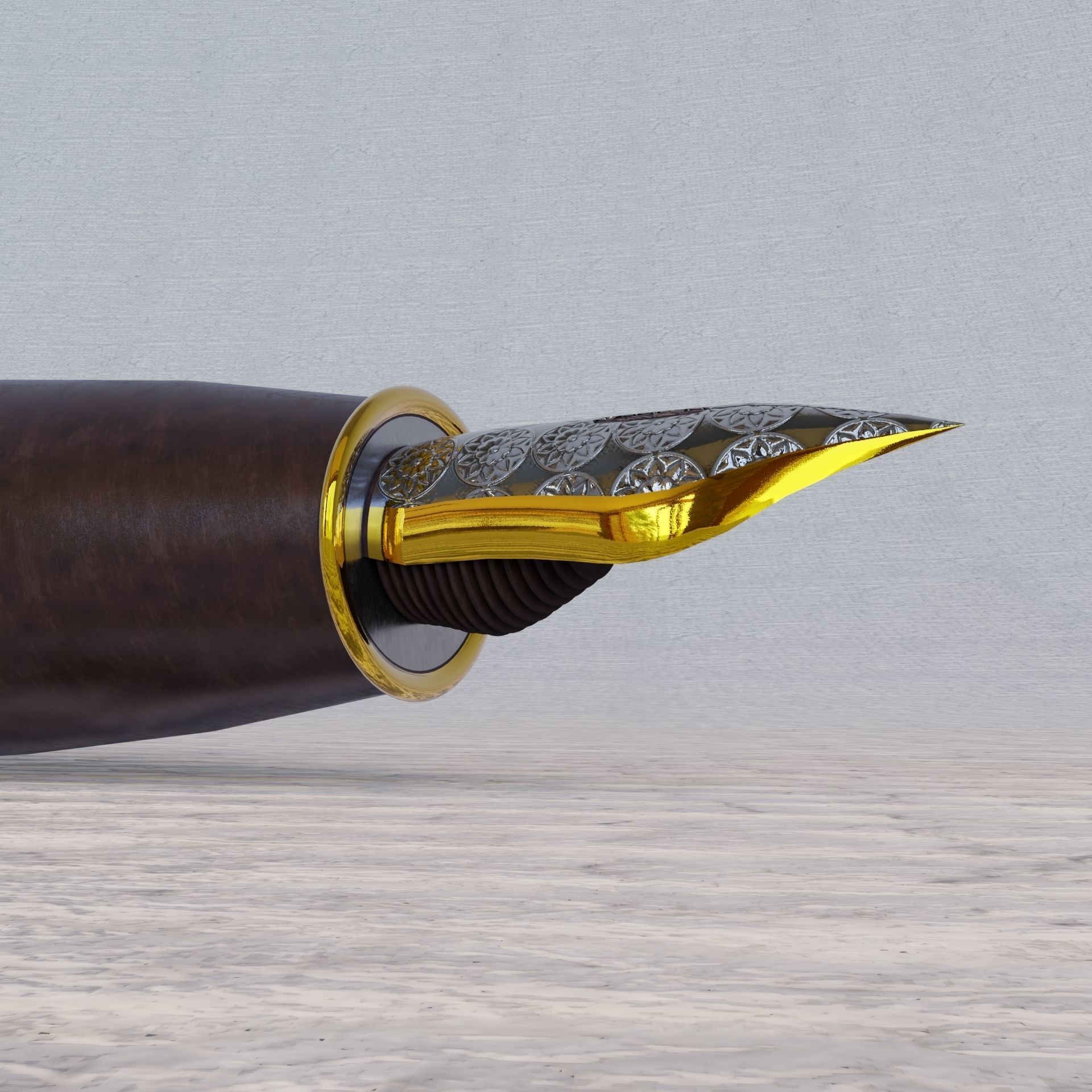 Fountain pen 3D model_6