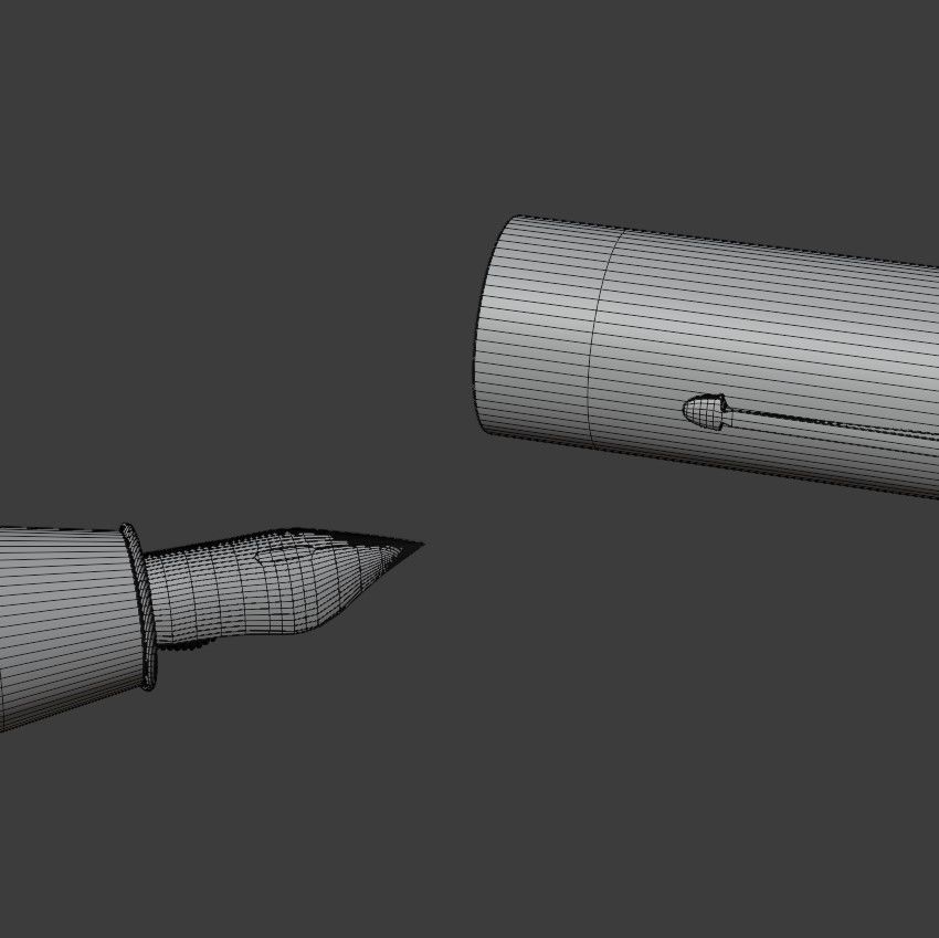 Fountain pen 3D model_19