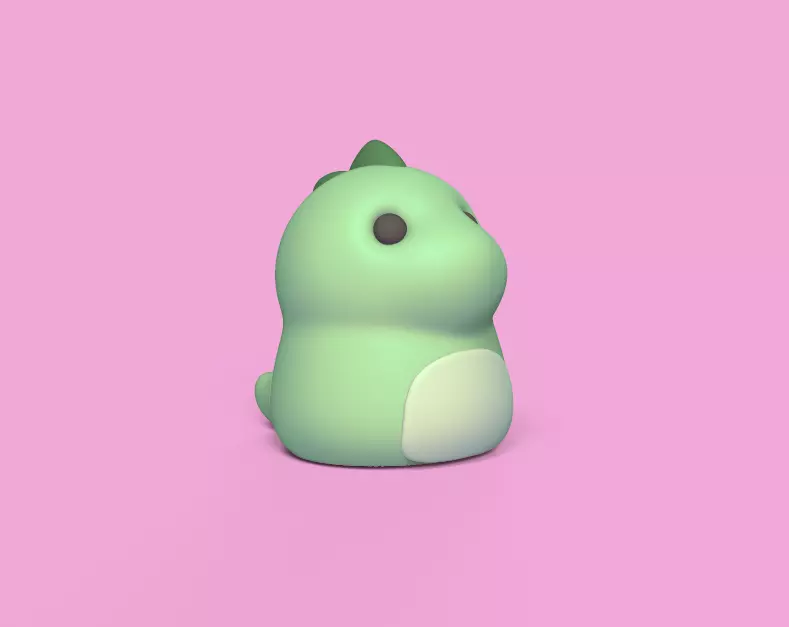 Little Dino 3D print model_0