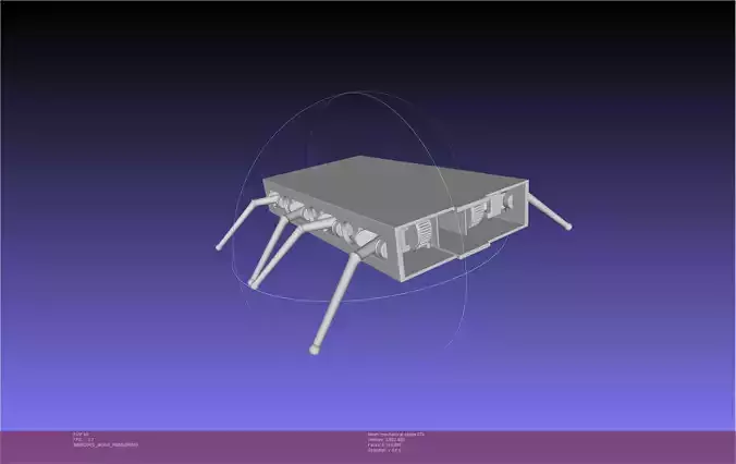 Basic Mechanical Spider Printable Design 3D print model