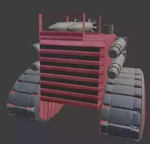 Mvm Tank Inspired by Team Fortress 2 Free 3D model