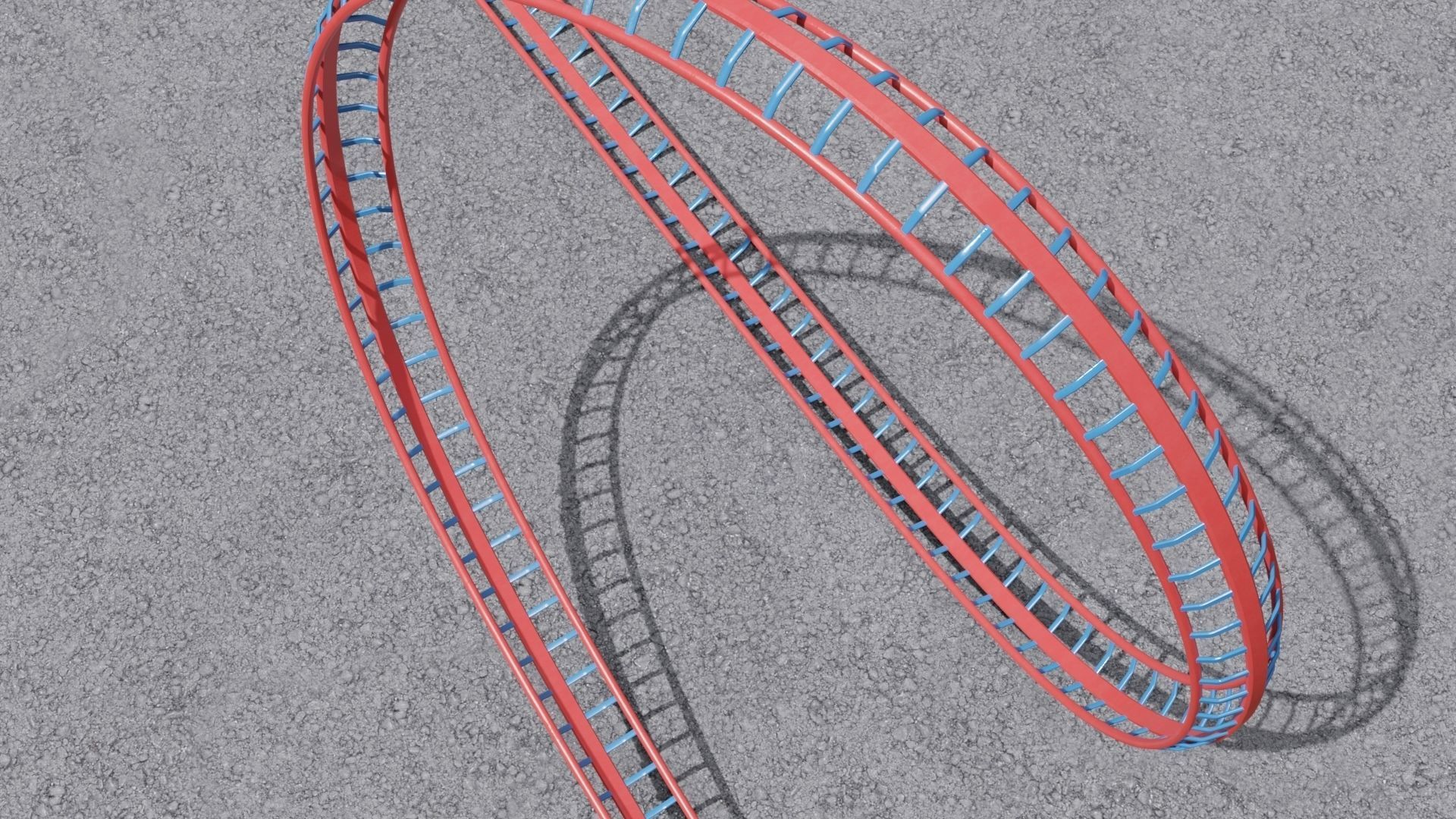 Loop of death 3D model Low-poly 3D model_16