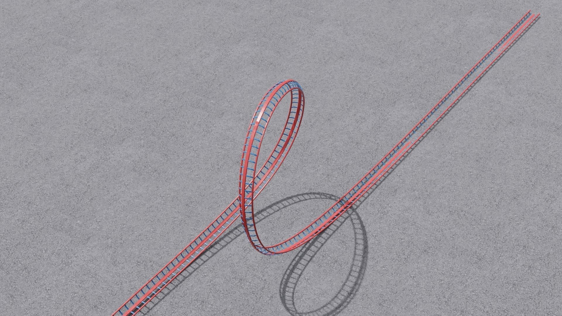 Loop of death 3D model Low-poly 3D model_5