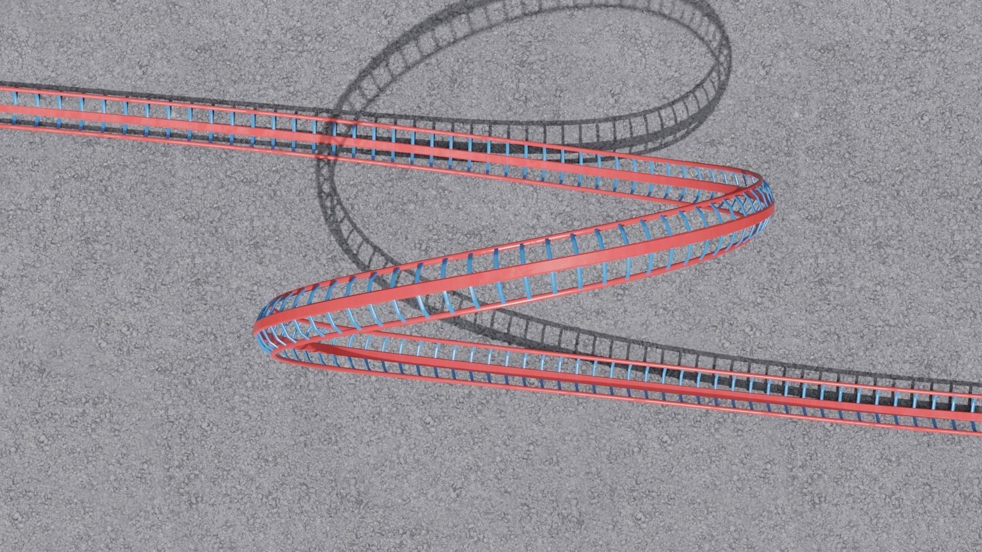 Loop of death 3D model Low-poly 3D model_10