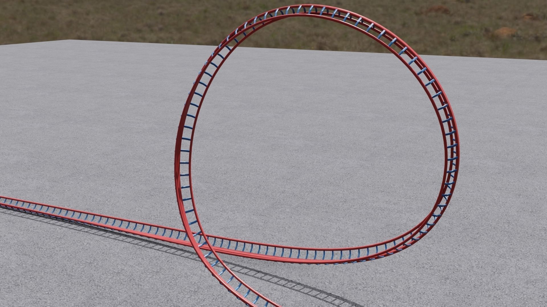 Loop of death 3D model Low-poly 3D model_7