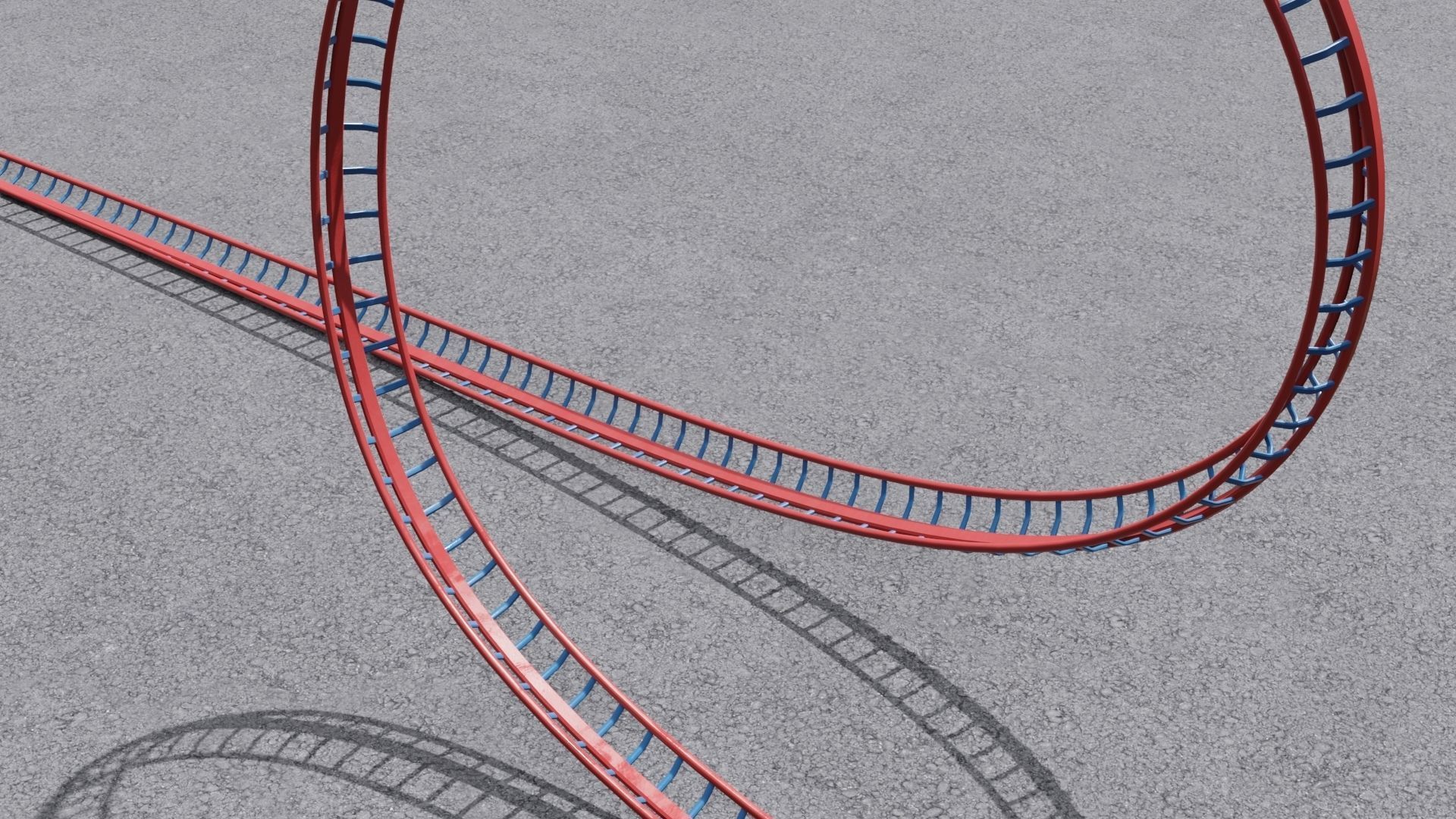 Loop of death 3D model Low-poly 3D model_9