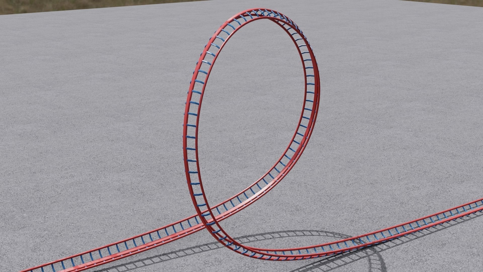 Loop of death 3D model Low-poly 3D model_3