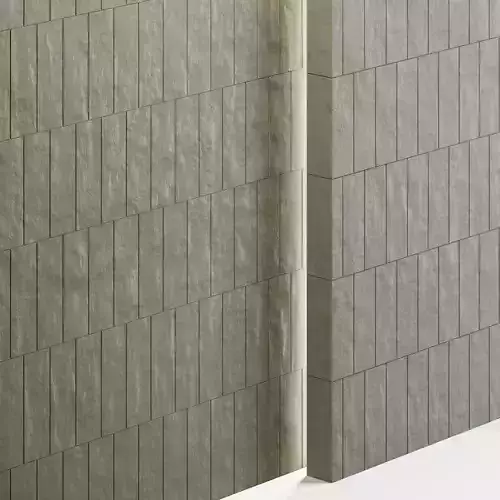 BESTILE Mitte Verde and Perla tiles 3D model