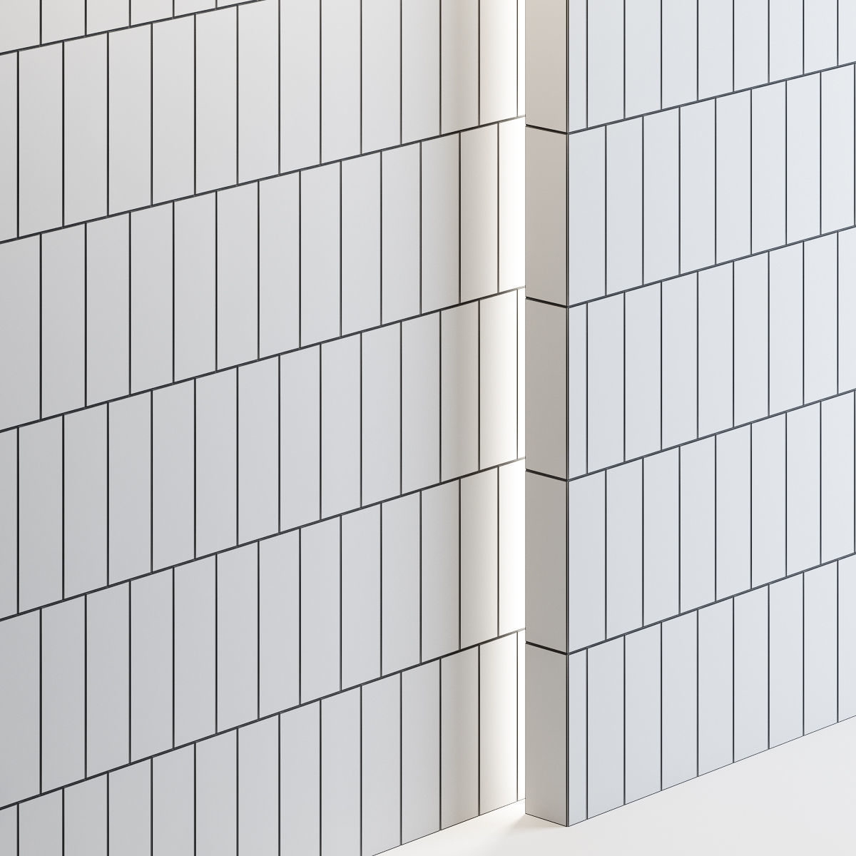 BESTILE Mitte Verde and Perla tiles 3D model_1