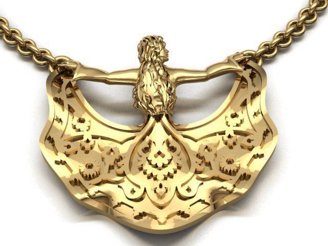 Carpet drawings in jewelry-orginal design 3D print model_14