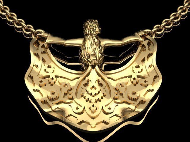 Carpet drawings in jewelry-orginal design 3D print model_7