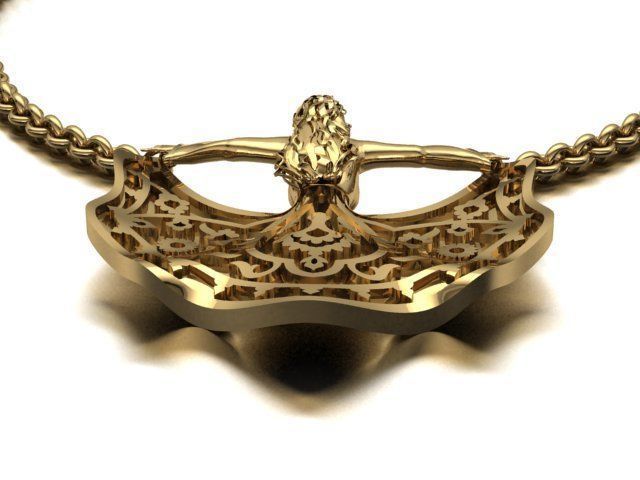 Carpet drawings in jewelry-orginal design 3D print model_25