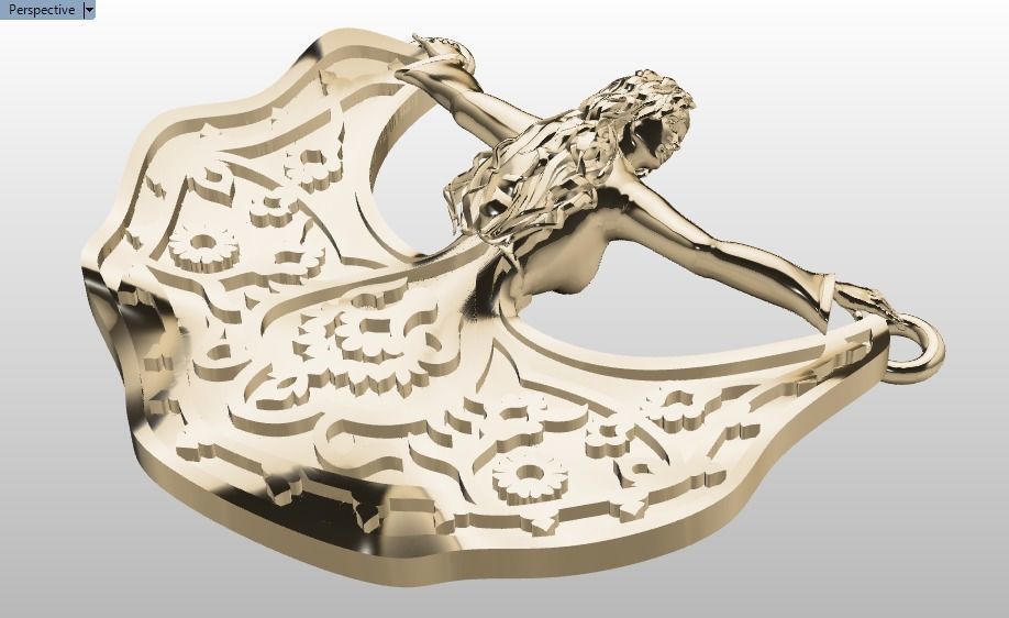 Carpet drawings in jewelry-orginal design 3D print model_19