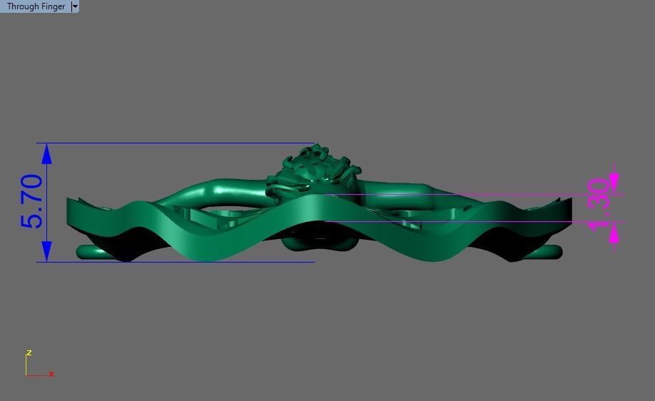 Carpet drawings in jewelry-orginal design 3D print model_10