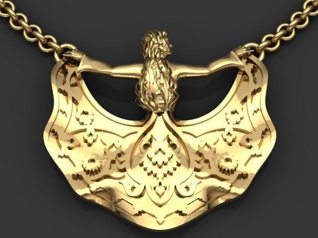 Carpet drawings in jewelry-orginal design 3D print model_18