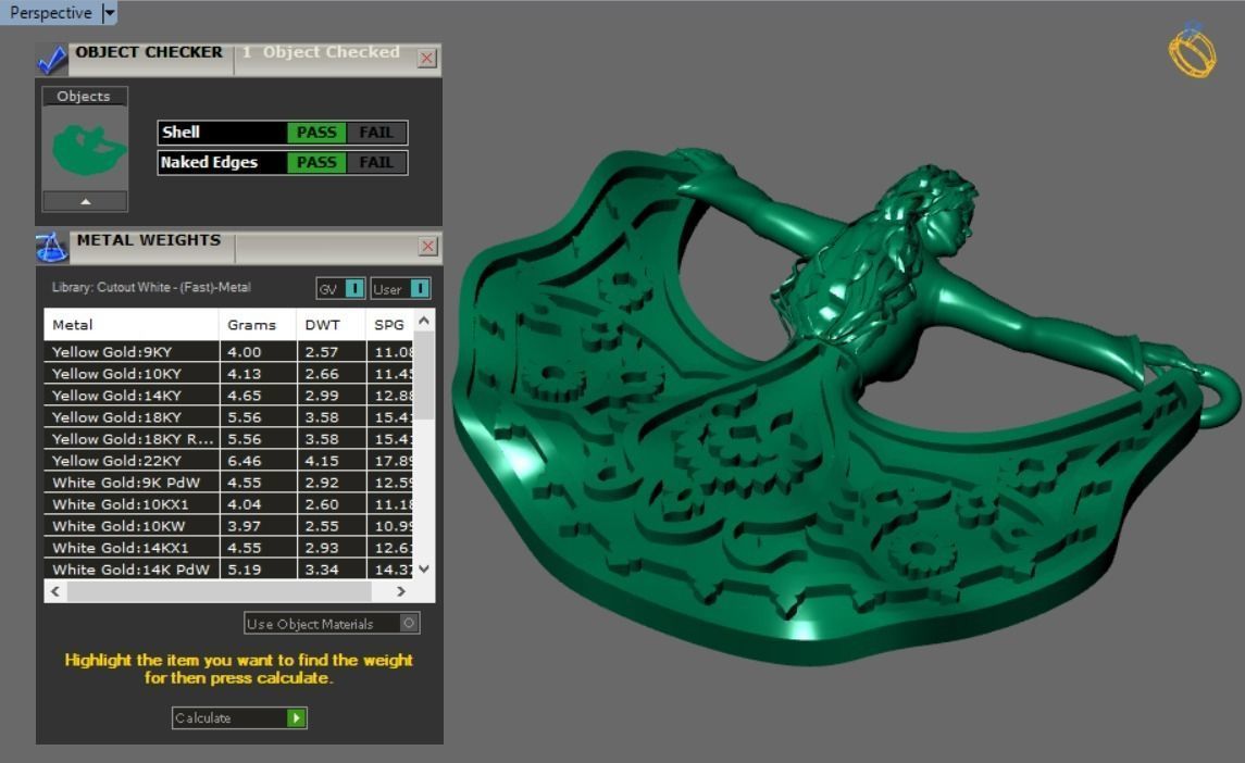 Carpet drawings in jewelry-orginal design 3D print model_20