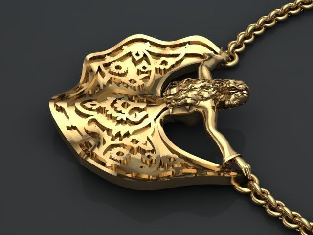 Carpet drawings in jewelry-orginal design 3D print model_22