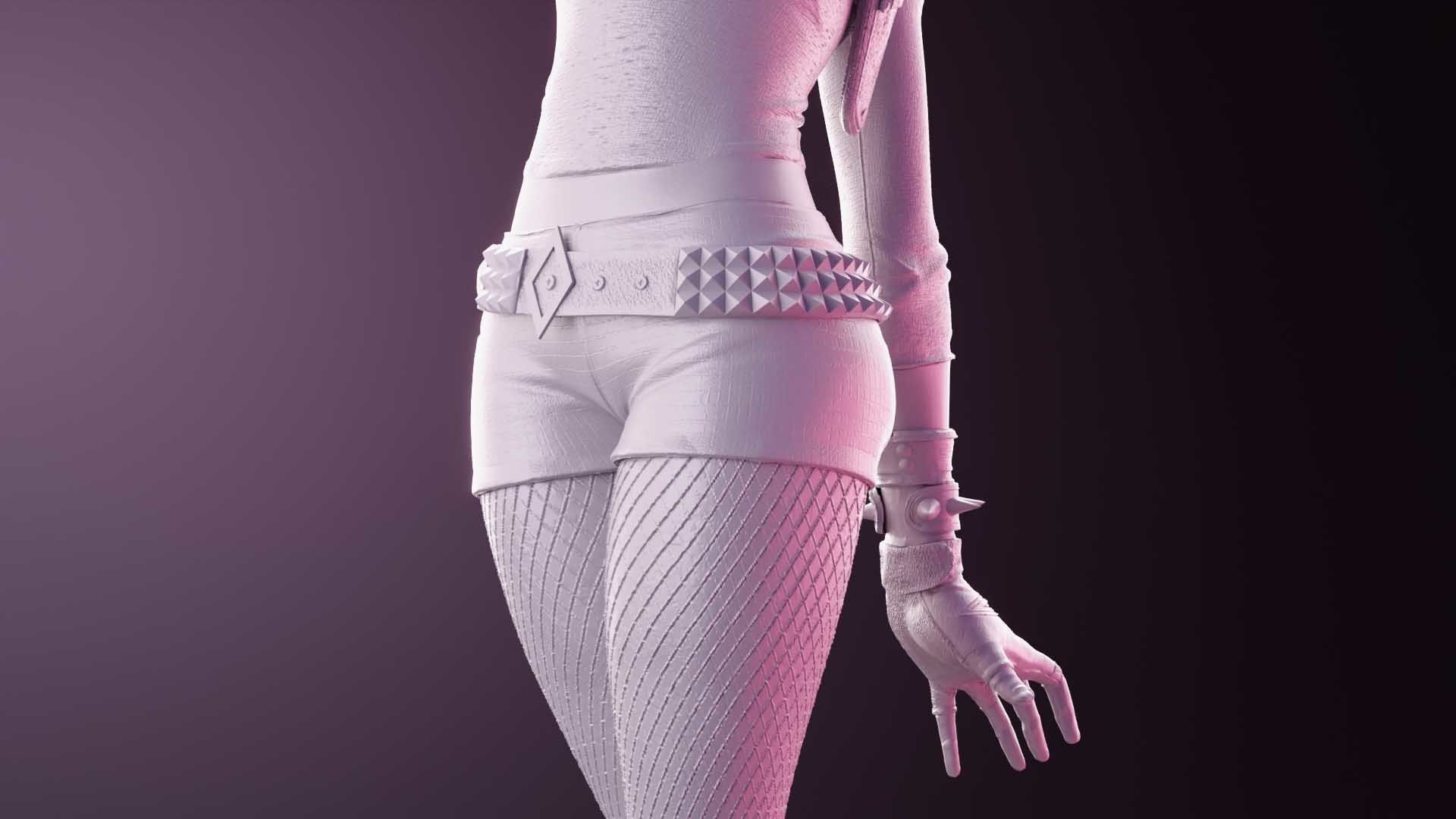 Harley Quinn for 3D print 3D print model_7