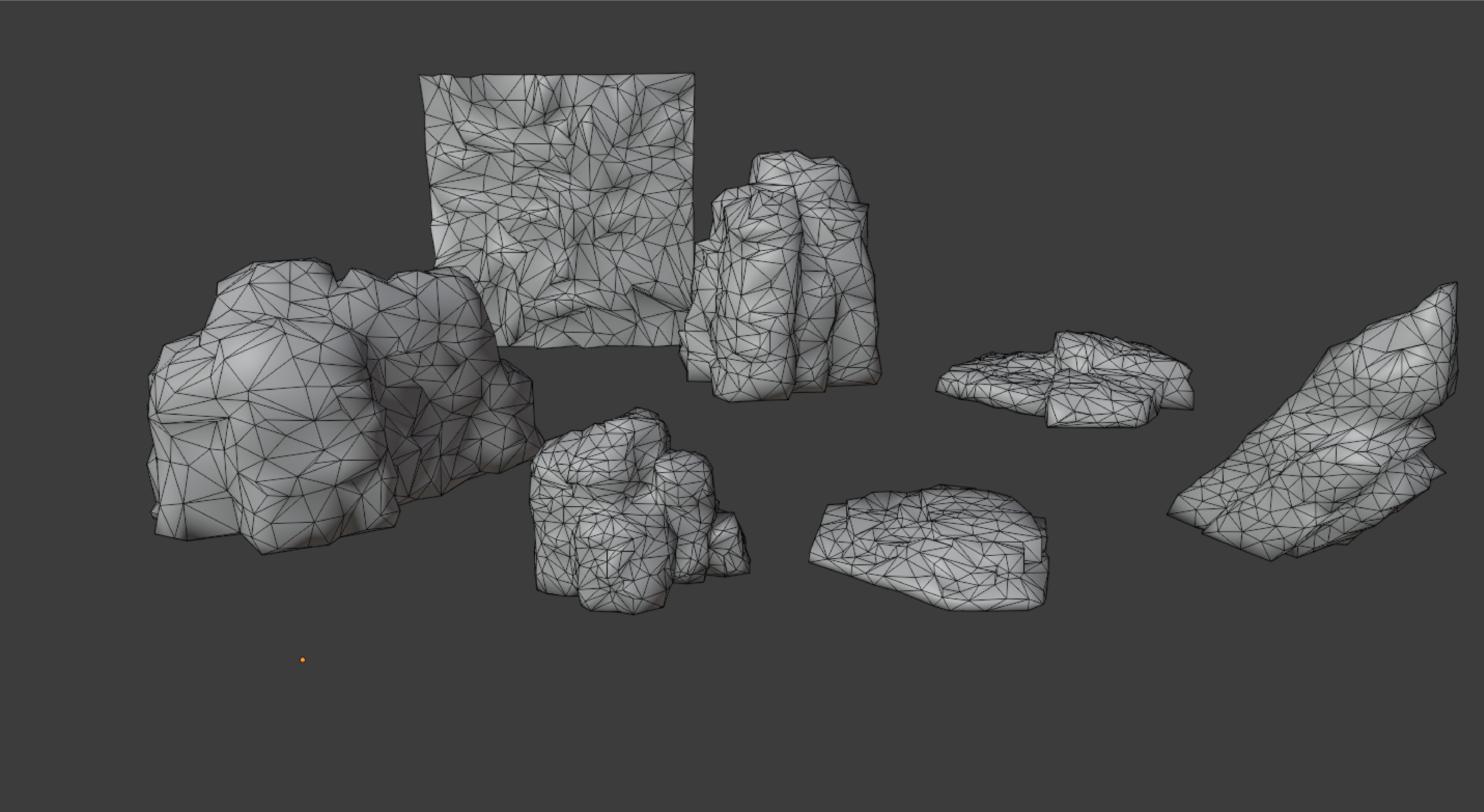 Rockpack 4K PBR TEXTURES Low-poly 3D model_2
