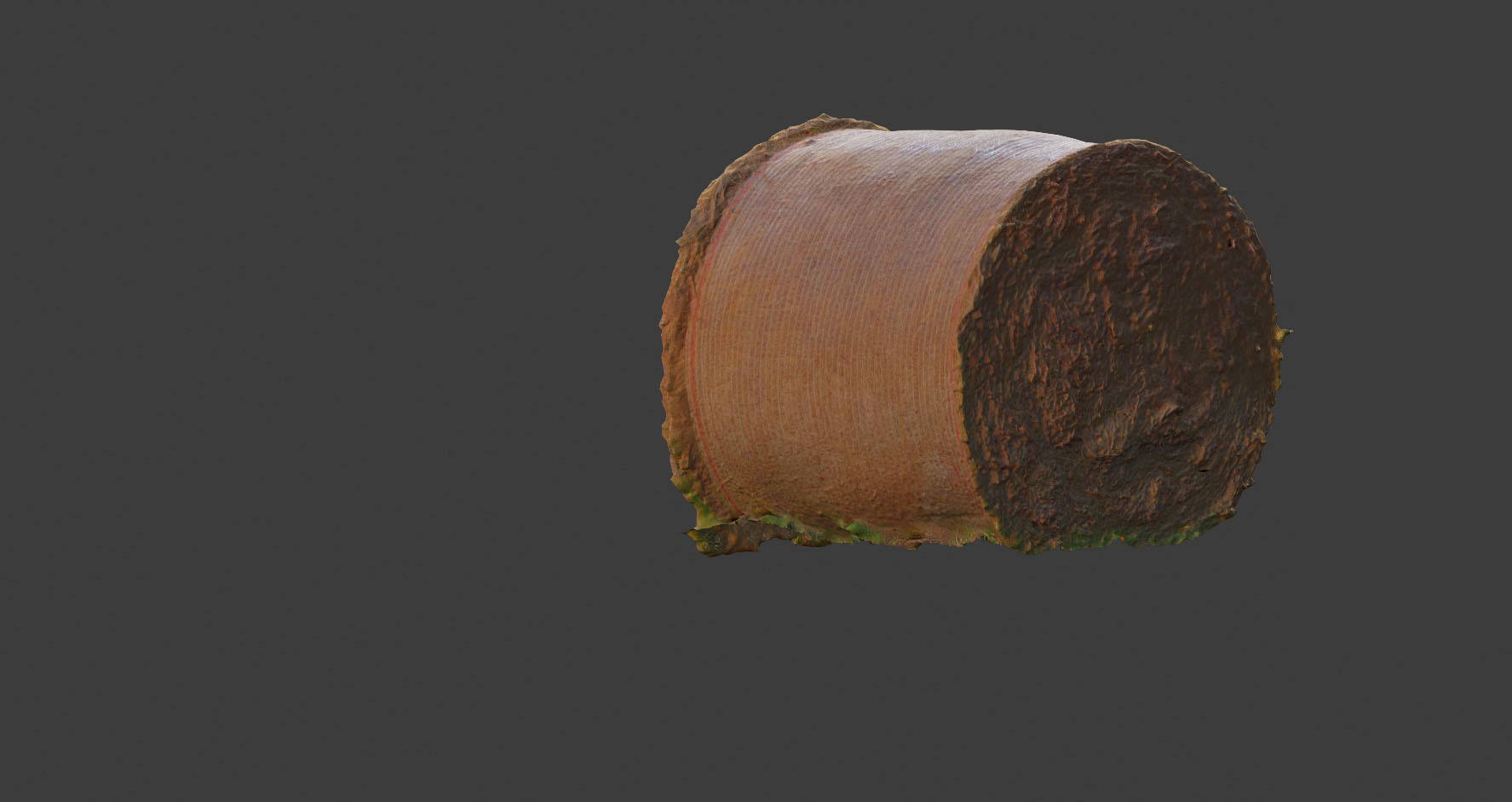PBR Haystack Photoscan processed Low-poly 3D model_12