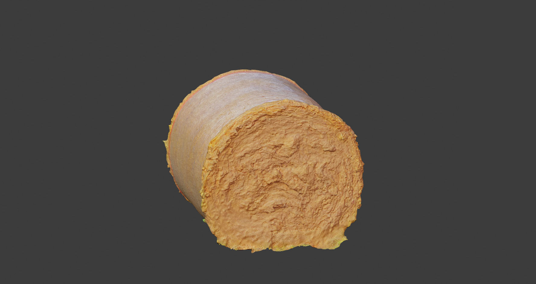 PBR Haystack Photoscan processed Low-poly 3D model_2