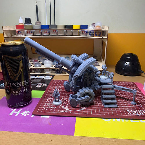 GrimGuard - Artillery 3D print model 7