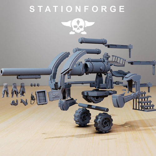 GrimGuard - Artillery 3D print model 3