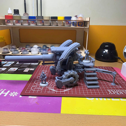 GrimGuard - Artillery 3D print model 6