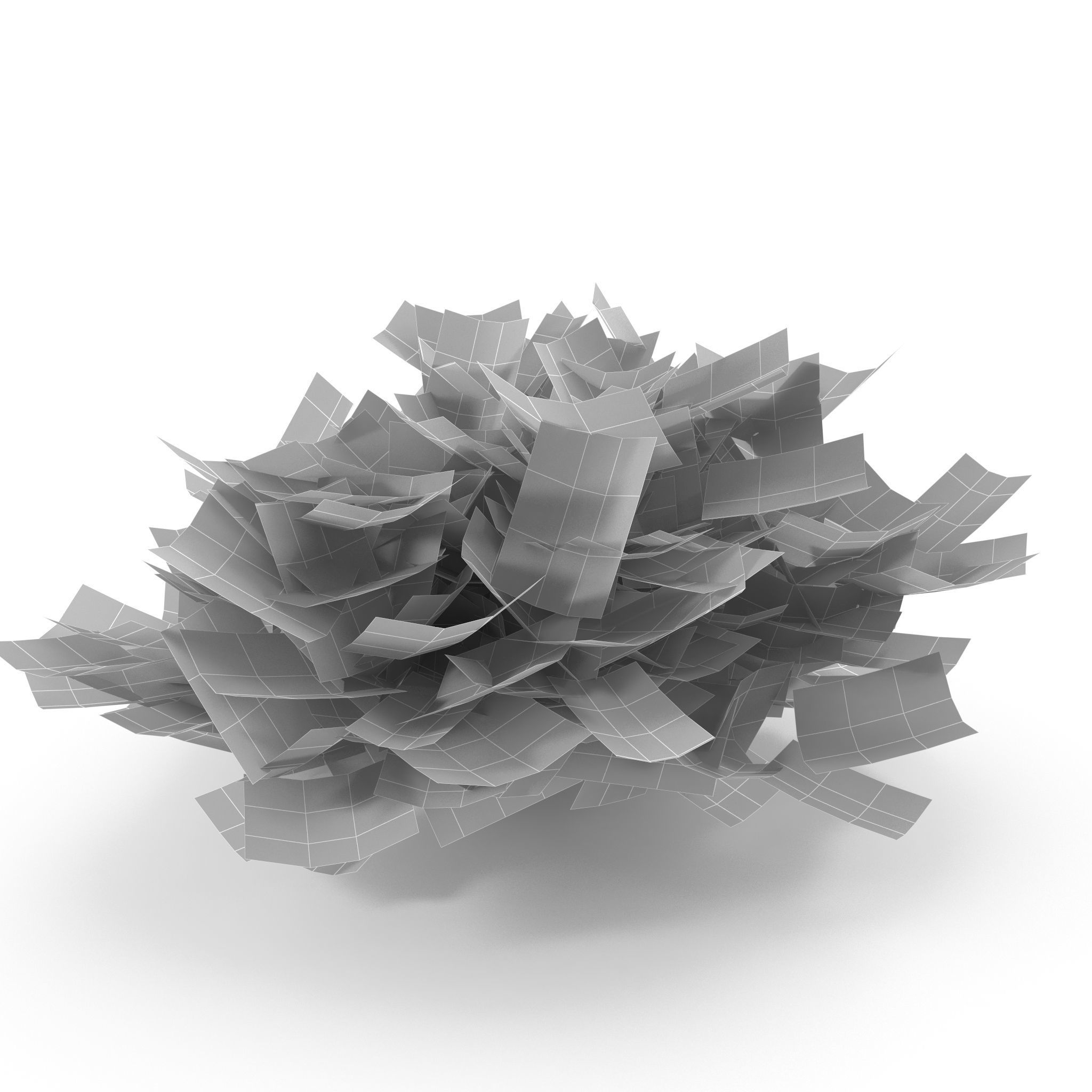 Seaweed set small 3D Model Collection_15