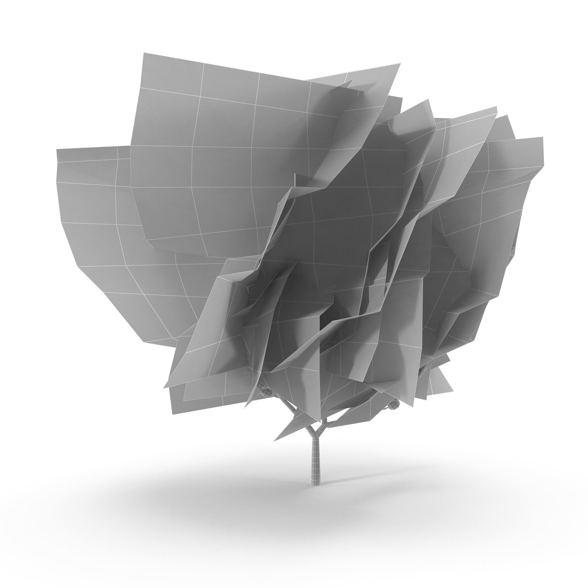 Seaweed set small 3D Model Collection_21