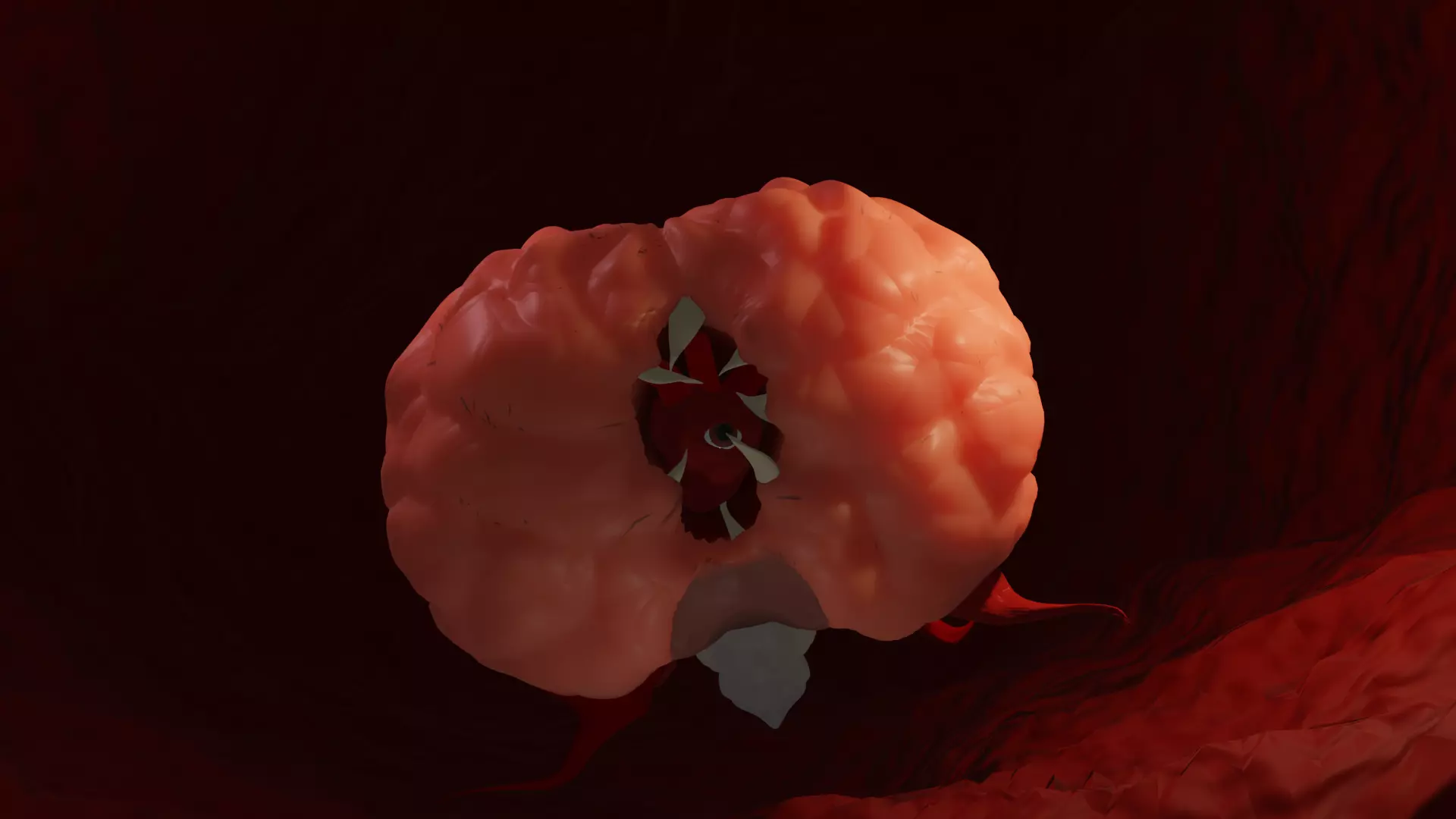 Brain of cthulhu terraria boss with phases 3D model