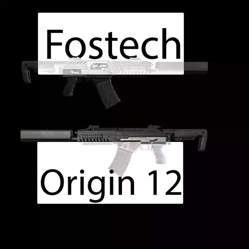 Fostech Origin-12 Low-poly 3D model