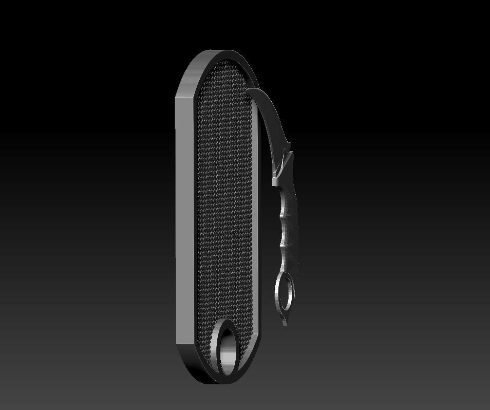 Pendant player csgo 3D print model_2