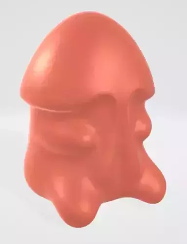 SHLORT orange shaped toy