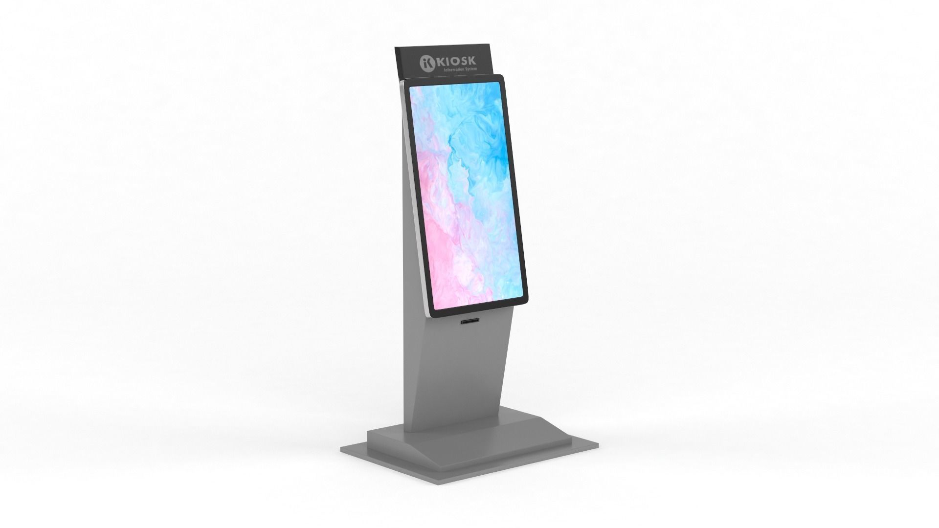 Information Kiosks 3D model_4
