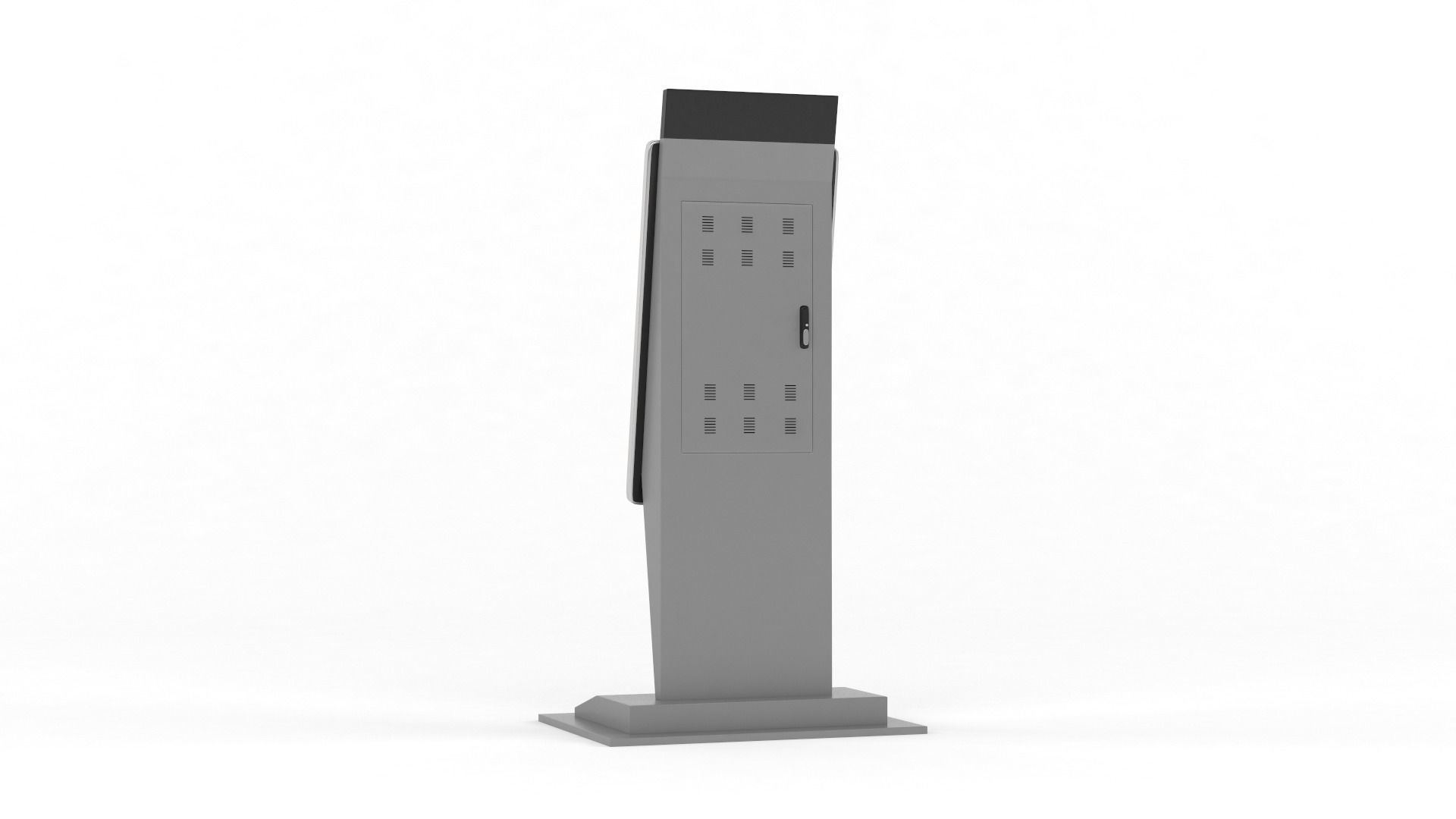 Information Kiosks 3D model_3