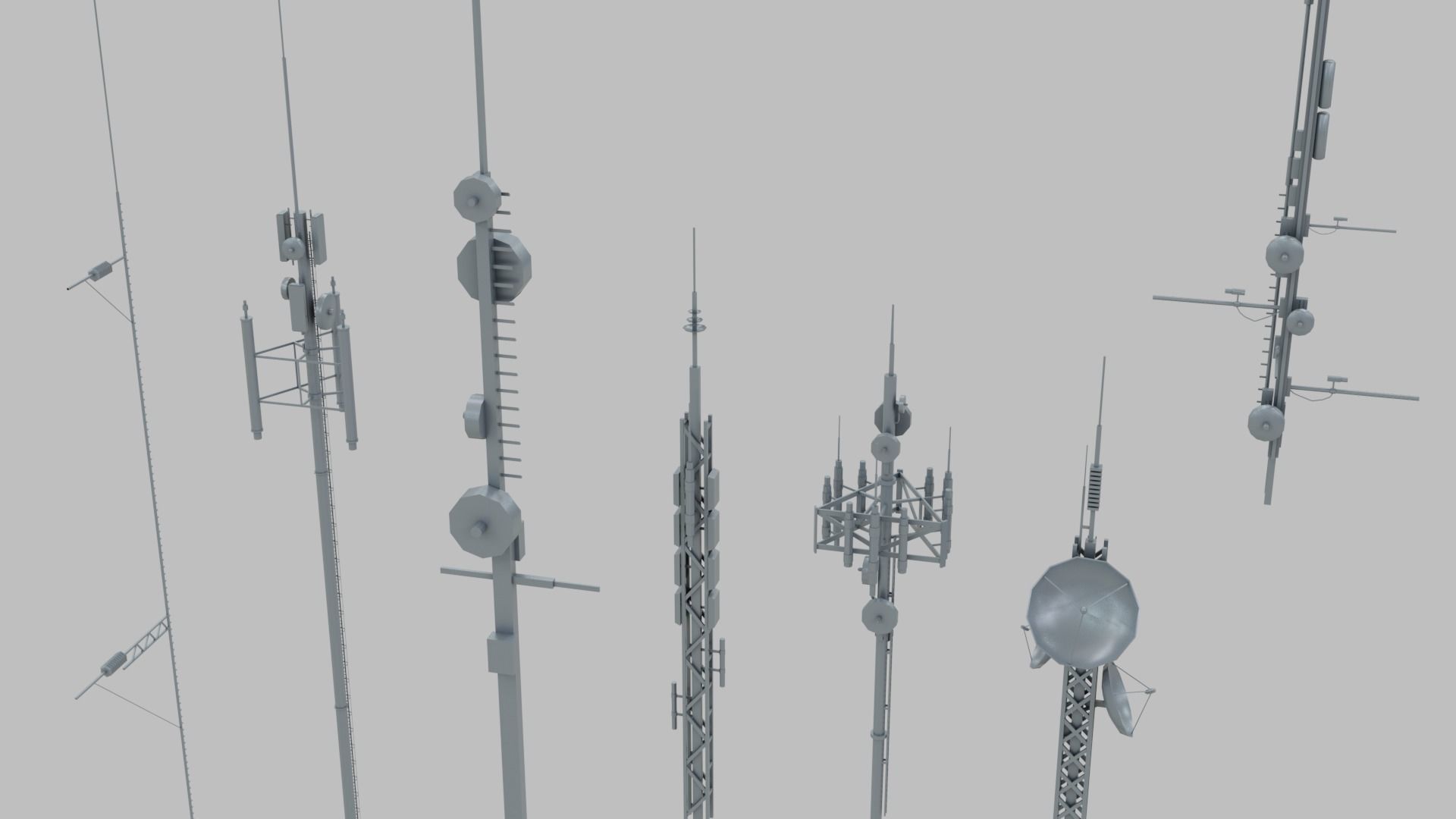 Sci-Fi Industrial Base 3D model_16