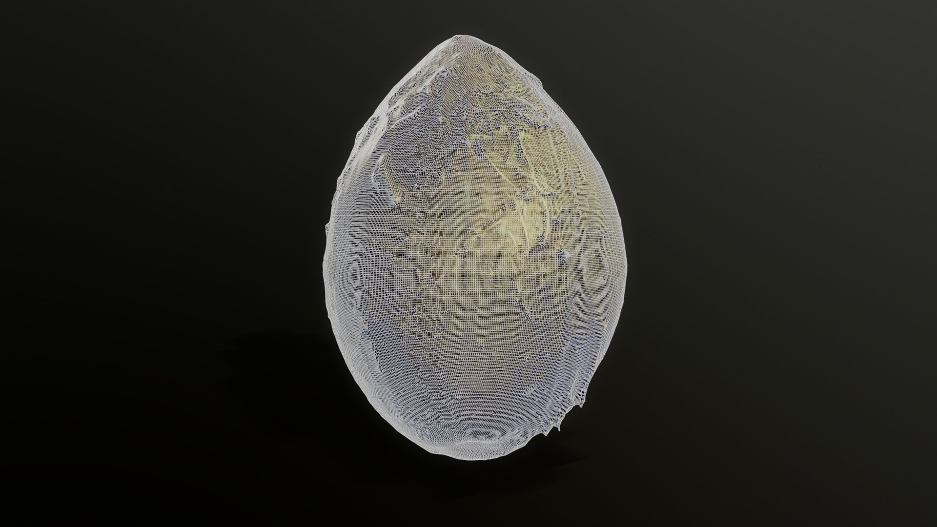 3D Scan Coconut 02 Low-poly 3D model_3