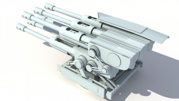 Scifi details and greeble 3D model_12