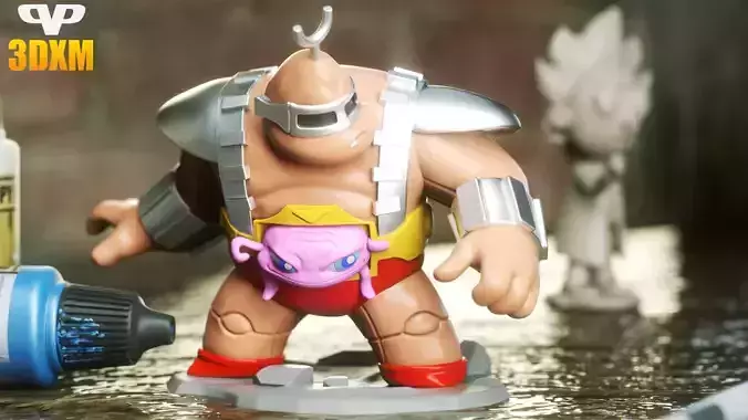 Krang TMNT Chibi for 3D Printing STL