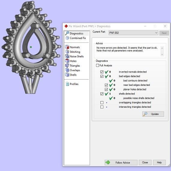 LEIDE DROP PENDANT 3D print model_8